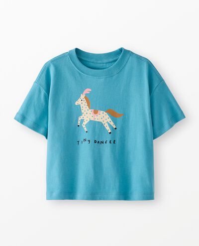 Oversized Graphic T-Shirt in Tiny Dancer - main