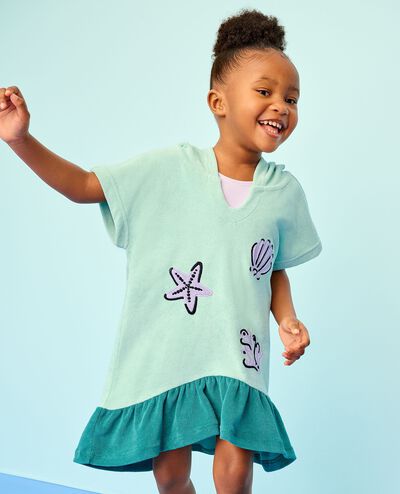 Disney Princess Ariel Loop Terry Hoodie Cover Up in Ariel - main