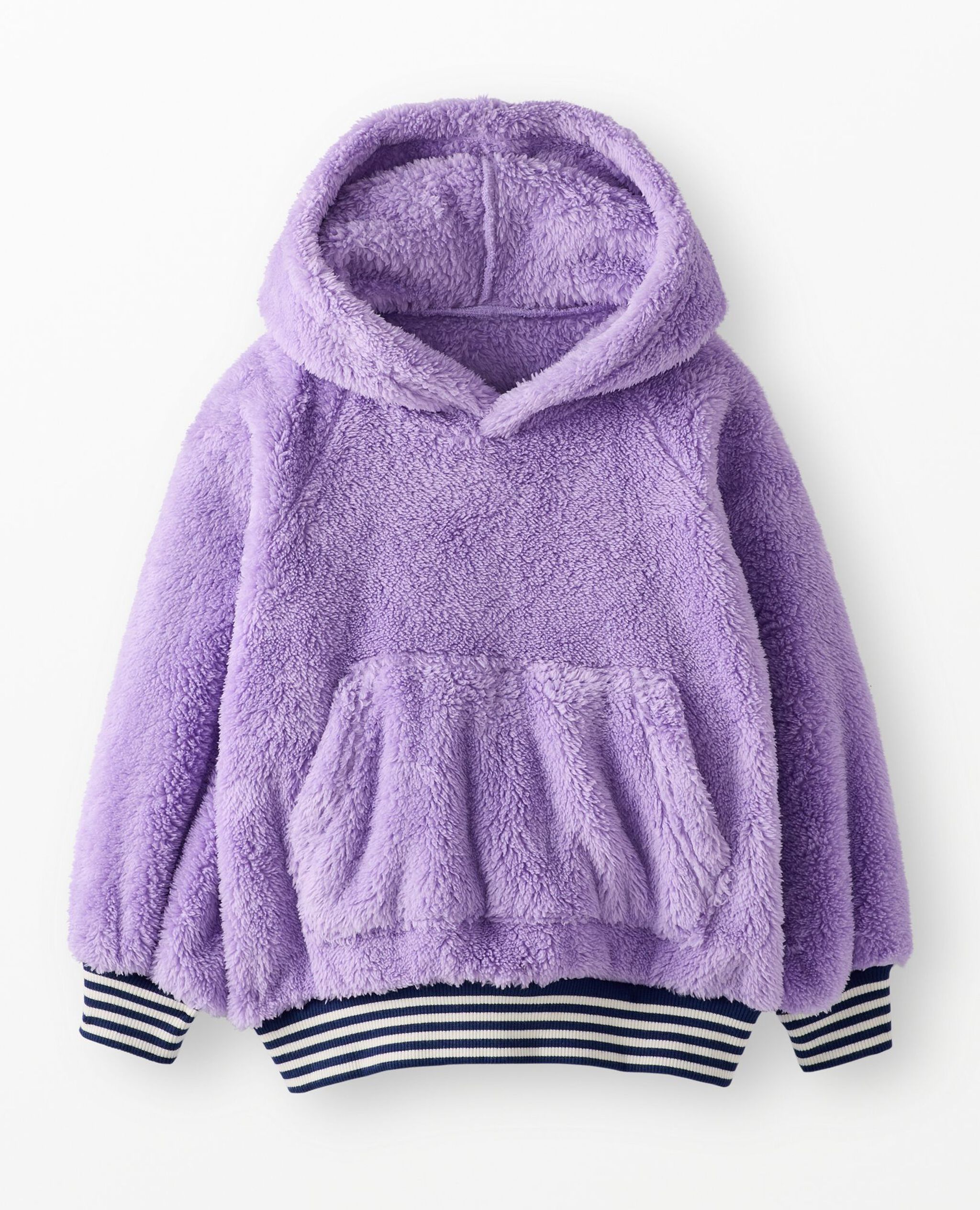 Marshmallow Fleece Hoodie in Viola - main