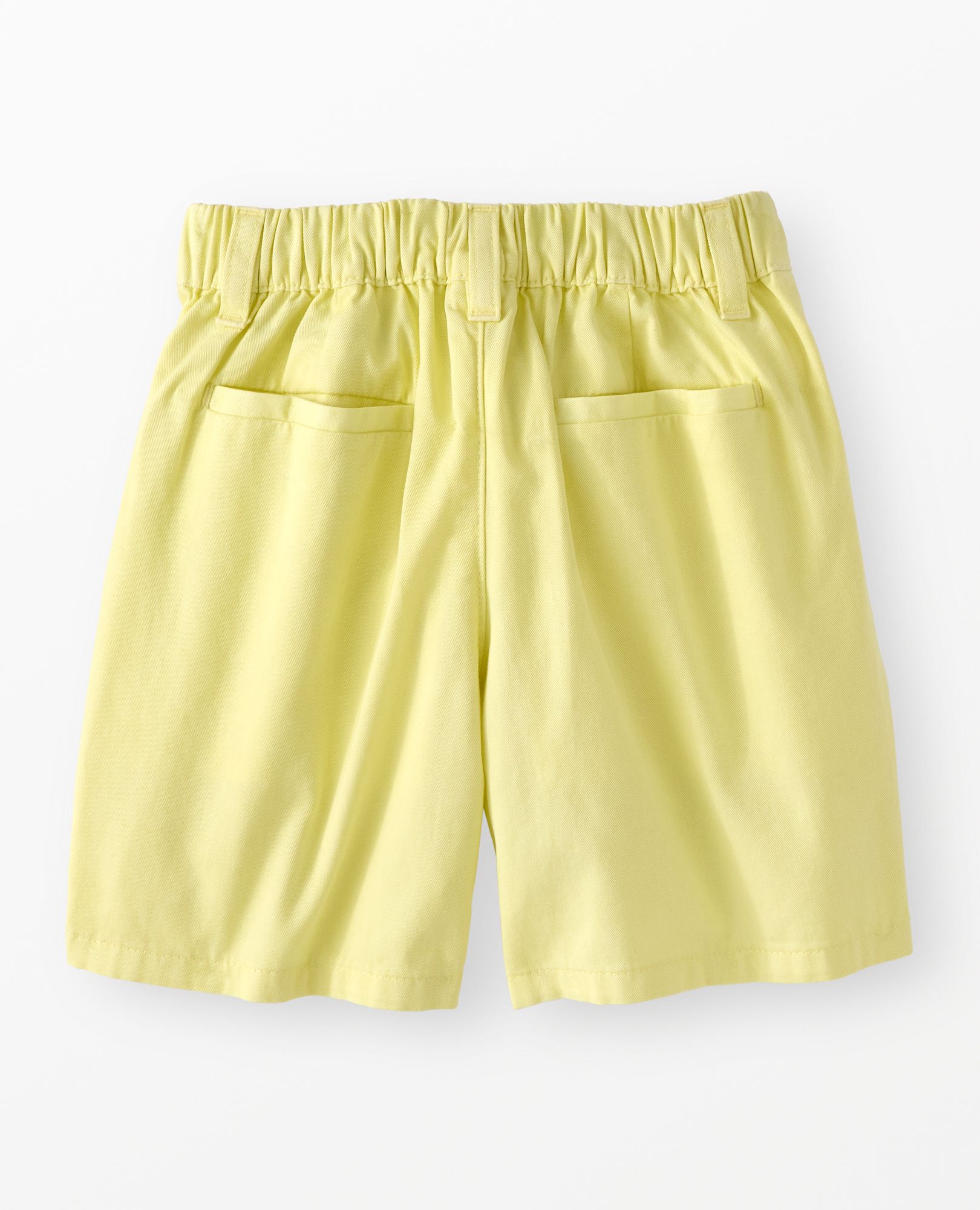 Twill Shorts in Lemon Ice - main