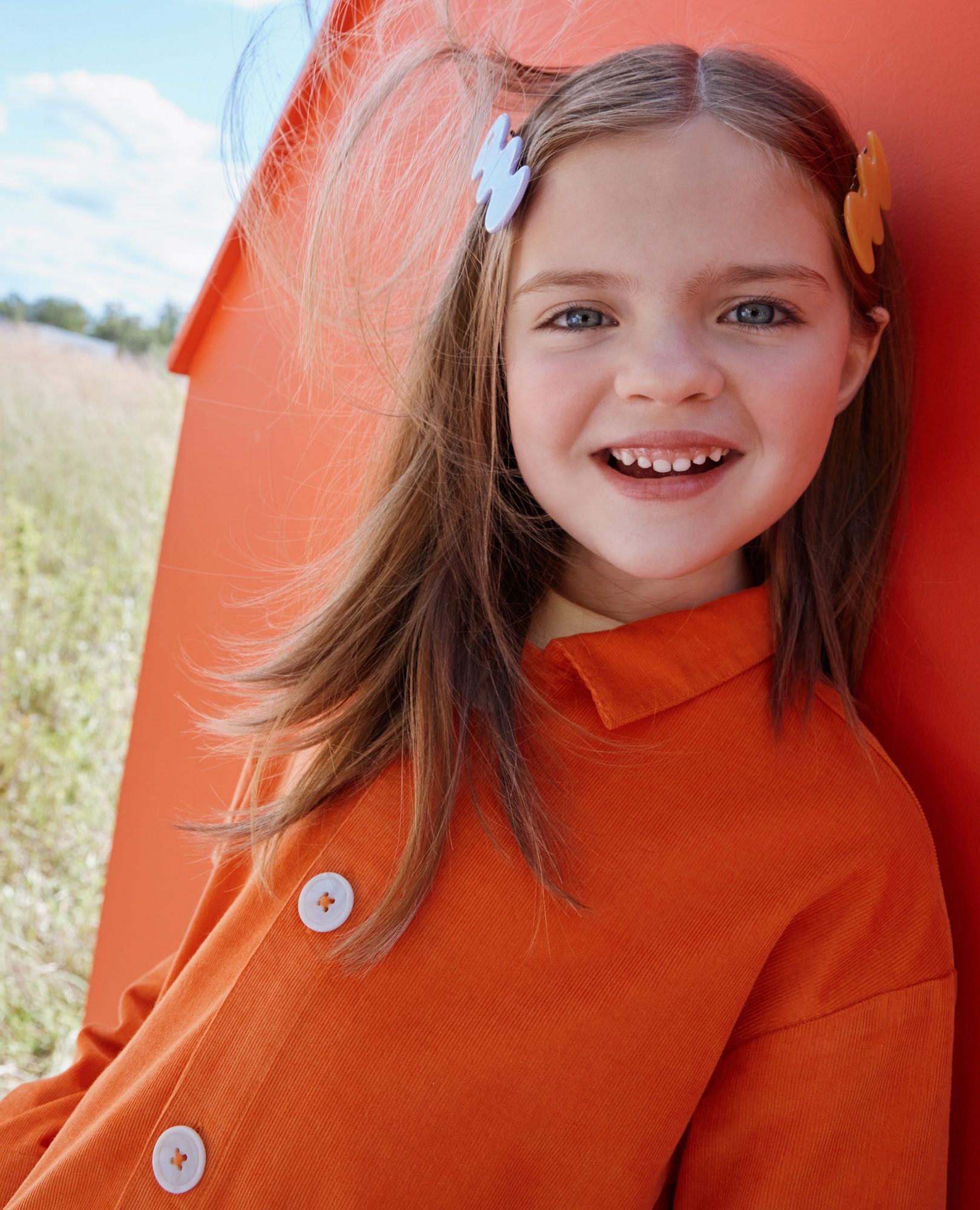 Corduroy Chore Shirt in Bisque - main