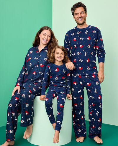 Women's Disney Tim Burton's The Nightmare Before Christmas Flannel Pajama Set in Nightmare Before Christmas - main
