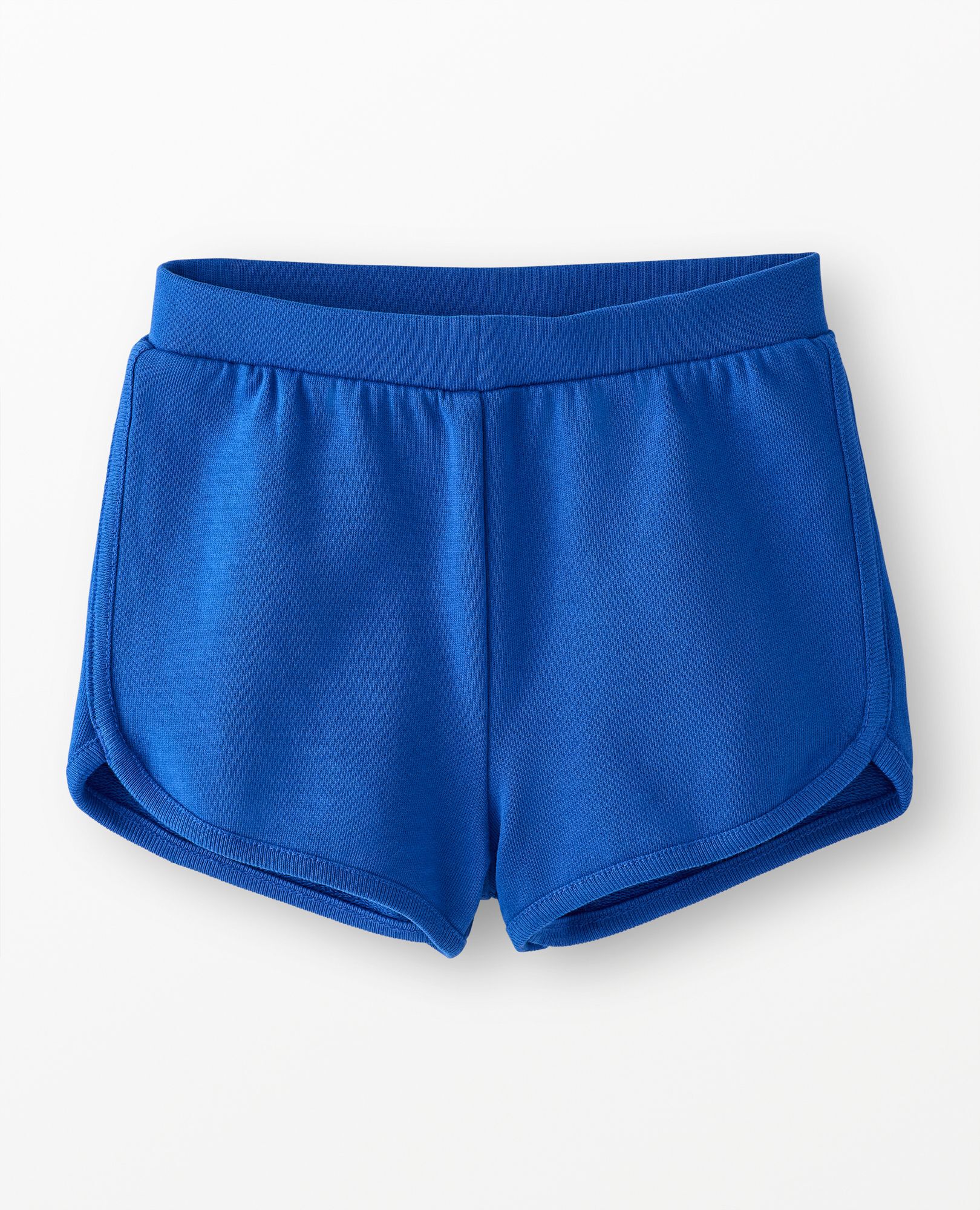French Terry Dolphin Vent Shorts | Hanna Andersson