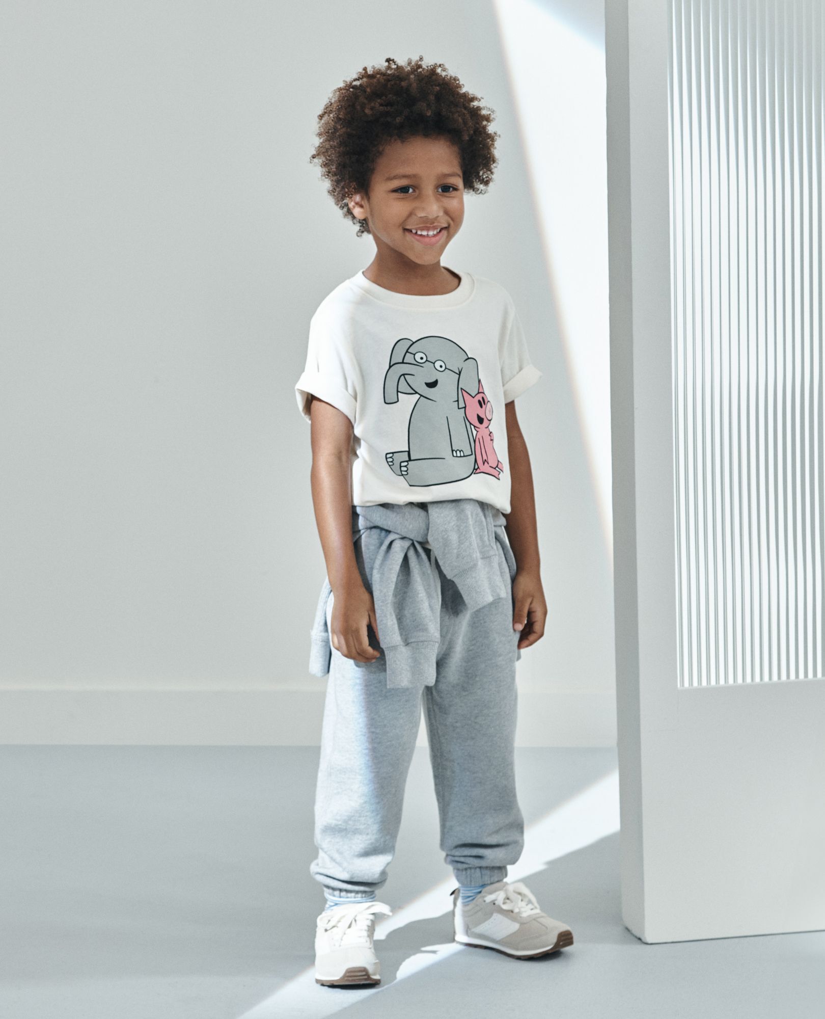 French Terry Sweatpants in Heather Grey - main