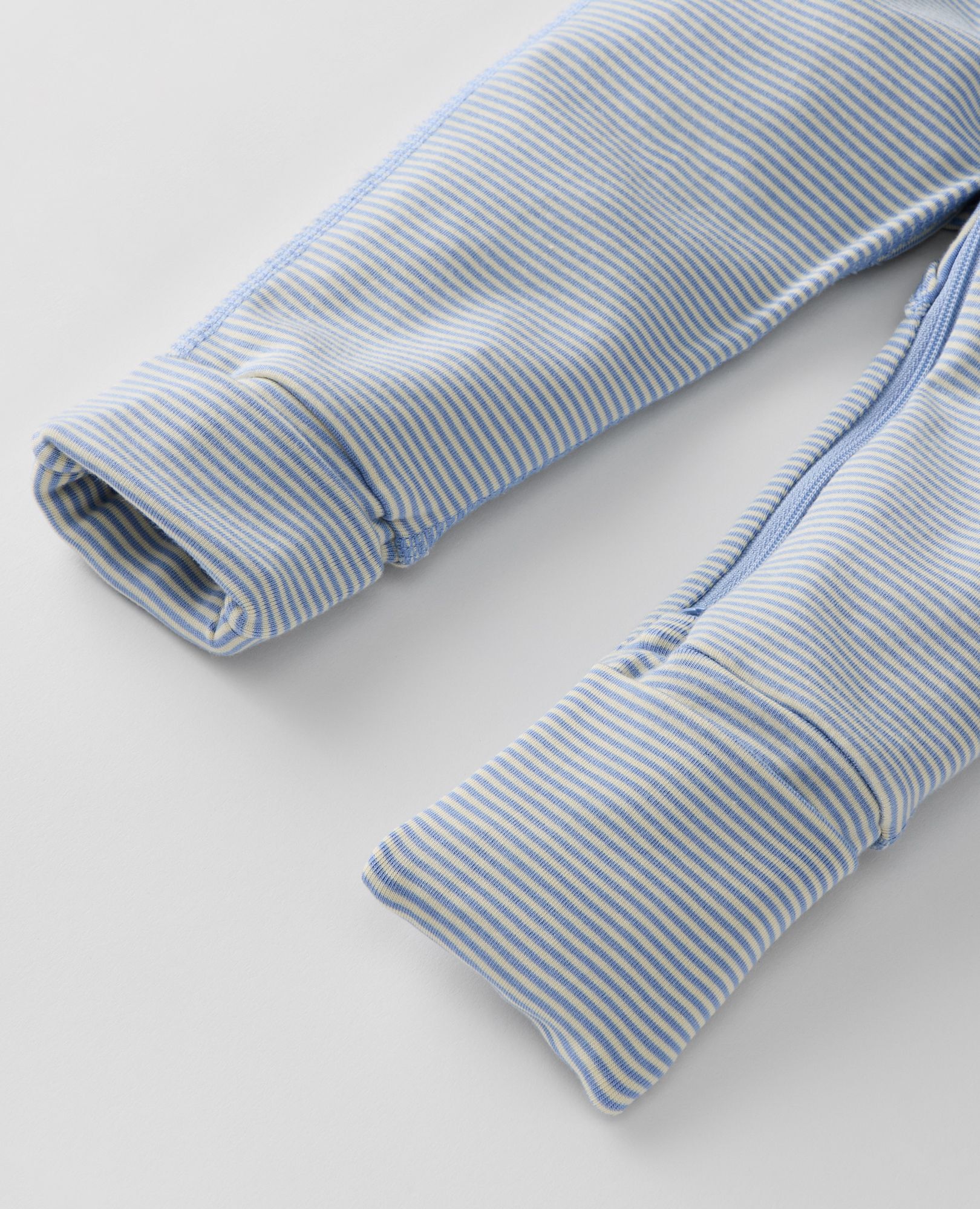 HannaSoft™ Stretch Striped Sleeper in Storm Blue/Almond Oil - main