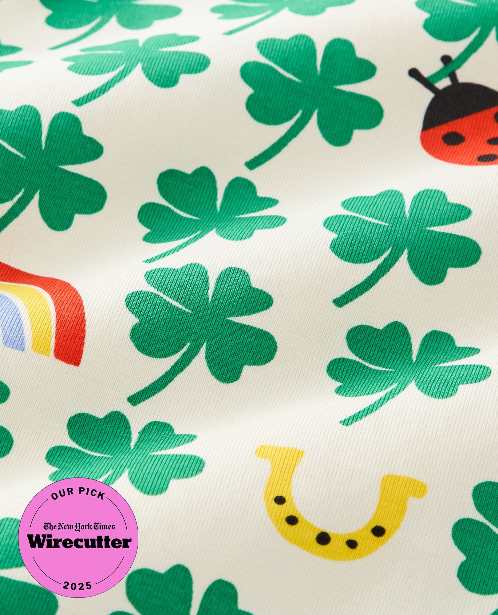 St. Patrick's Day HannaJams™ Pajama Set in Over the Rainbow - main