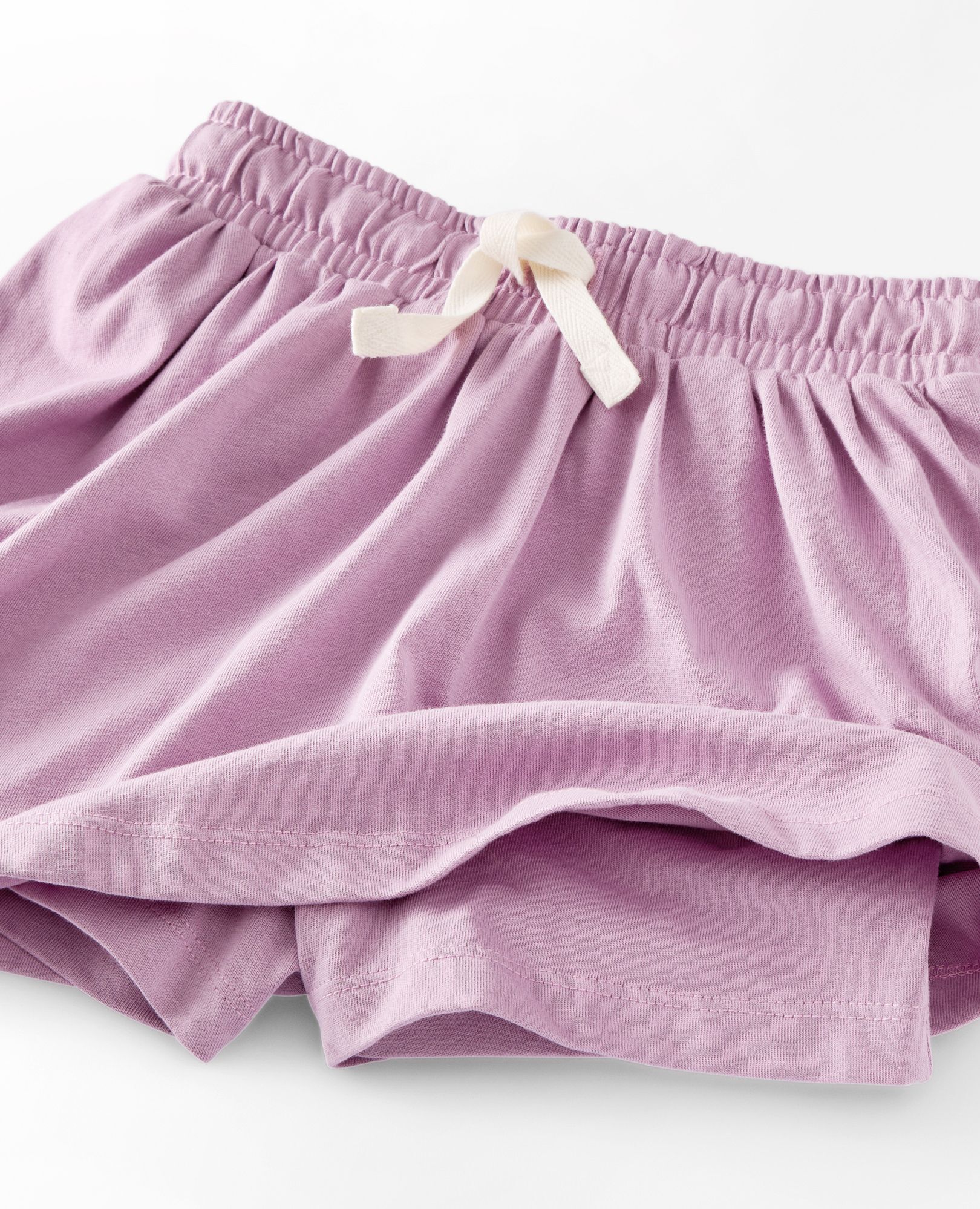 Drawcord Skort in Lavender Mist - main