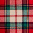 Adult Holiday Flannel Pajama Pants in Red Holiday Plaid - swatch