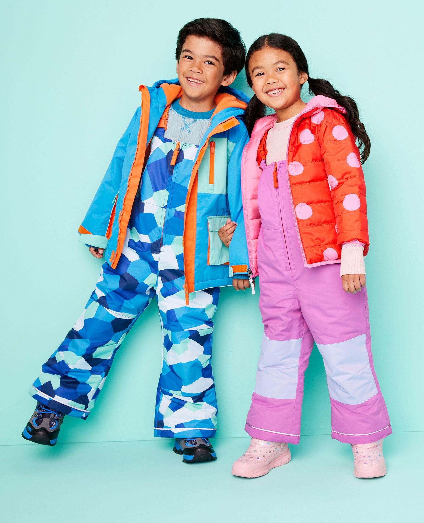 Girls sales snow overalls