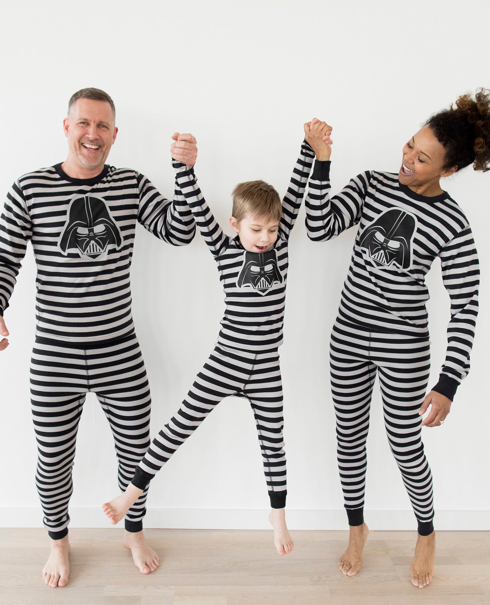 STAR WARS Striped Long John Pajama Set