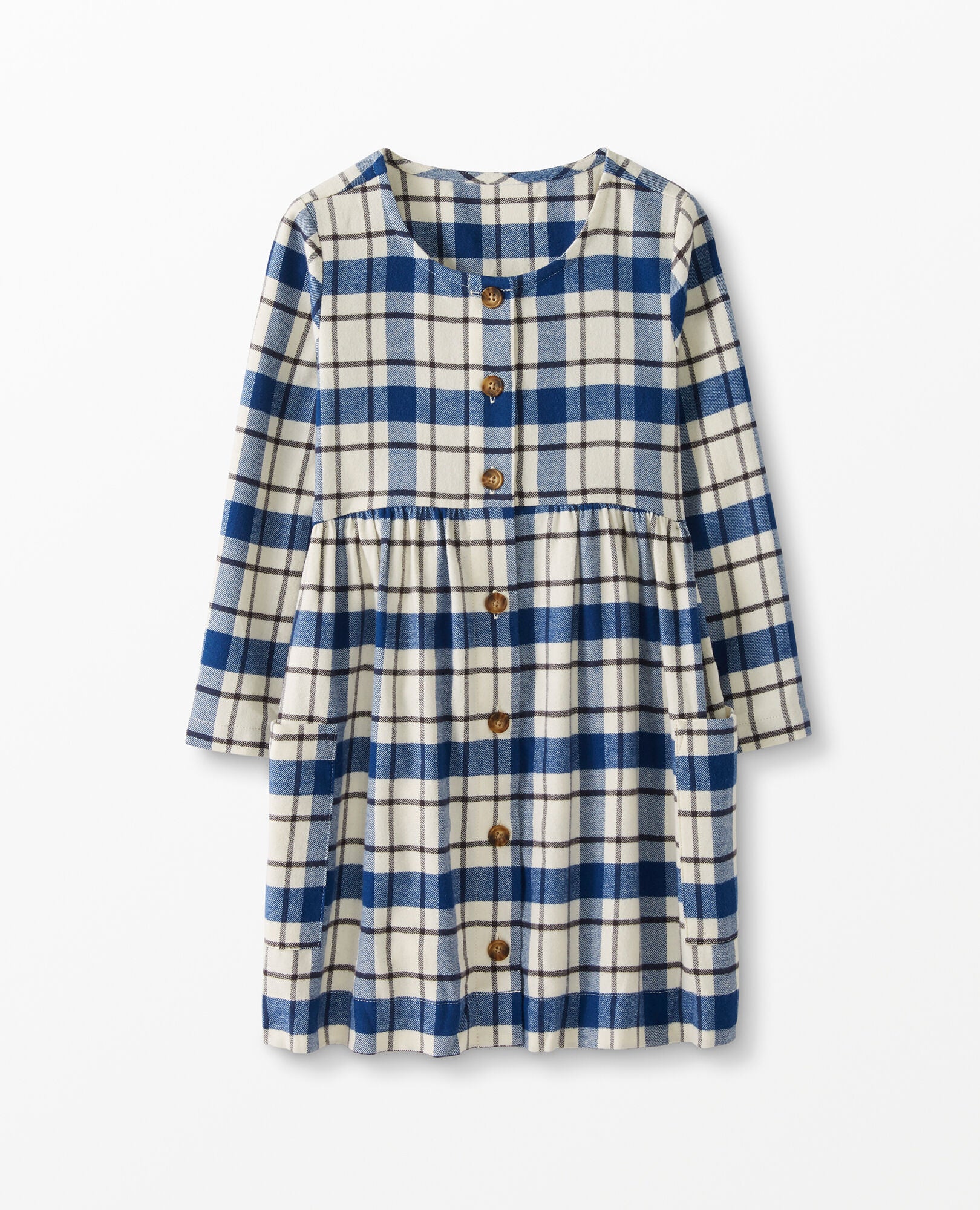 hanna andersson plaid dress