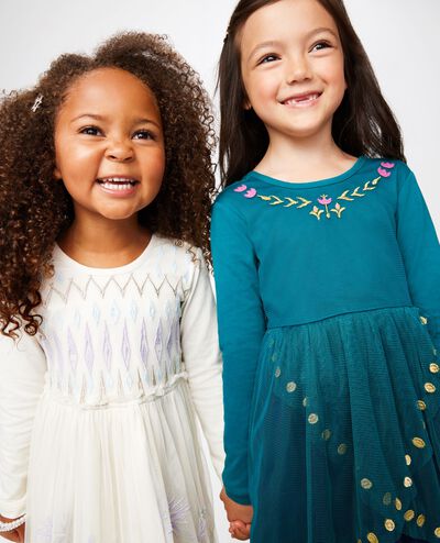 Disney Frozen Elsa Long Sleeve Tulle Dress in Elsa - Frozen Anniversary - main