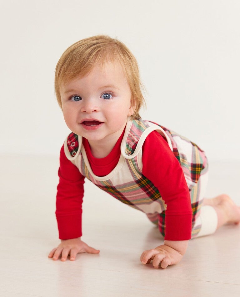 Baby Overall & Tee Set In Cotton Jersey Hanna Andersson