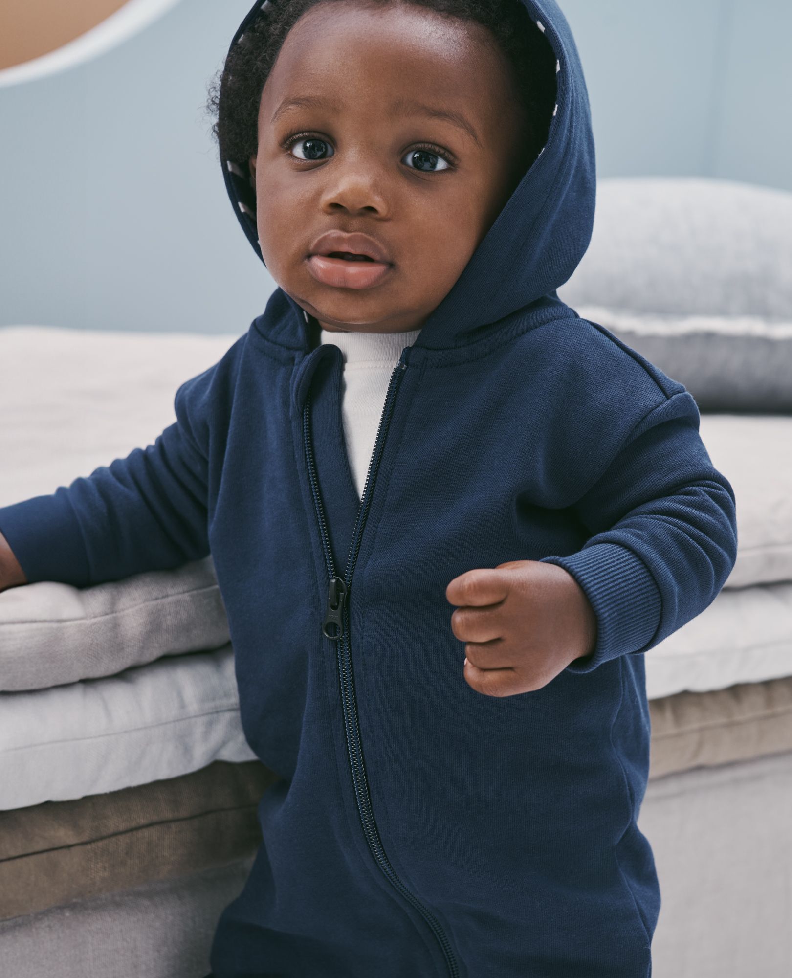 Baby hooded romper deals