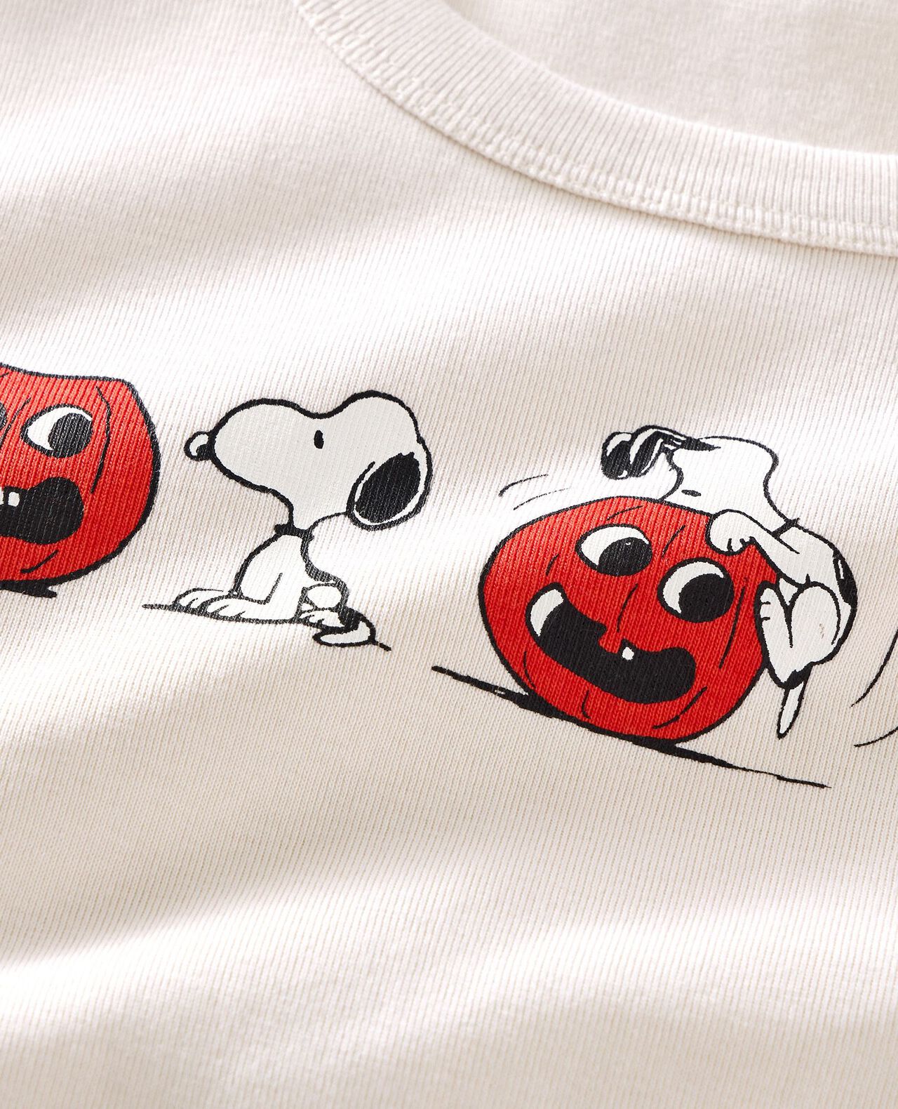Women's Peanuts Halloween Wide Leg Pajama Set in Peanuts Comic - main
