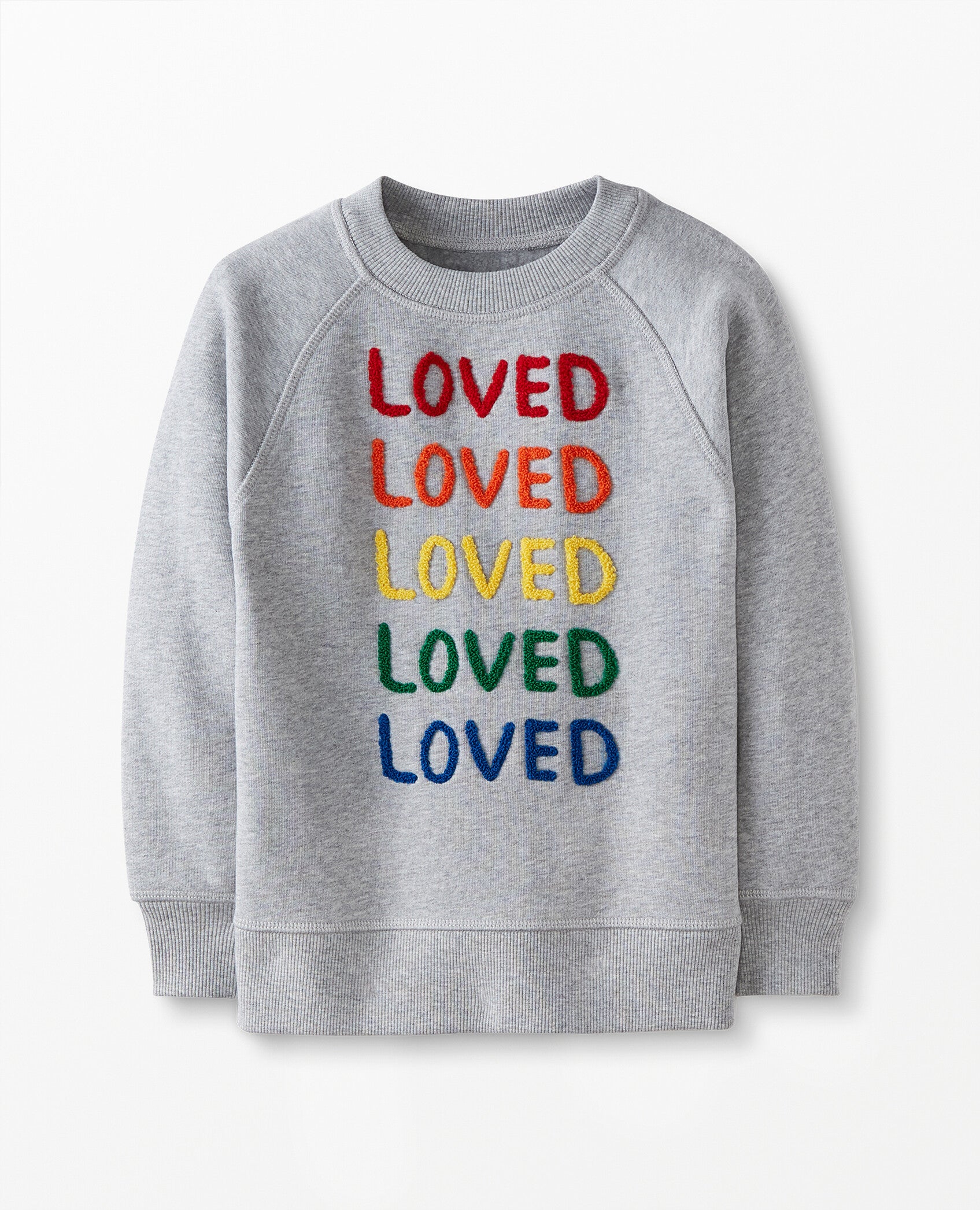Be Loved Sweatshirt In French Terry Hanna Andersson