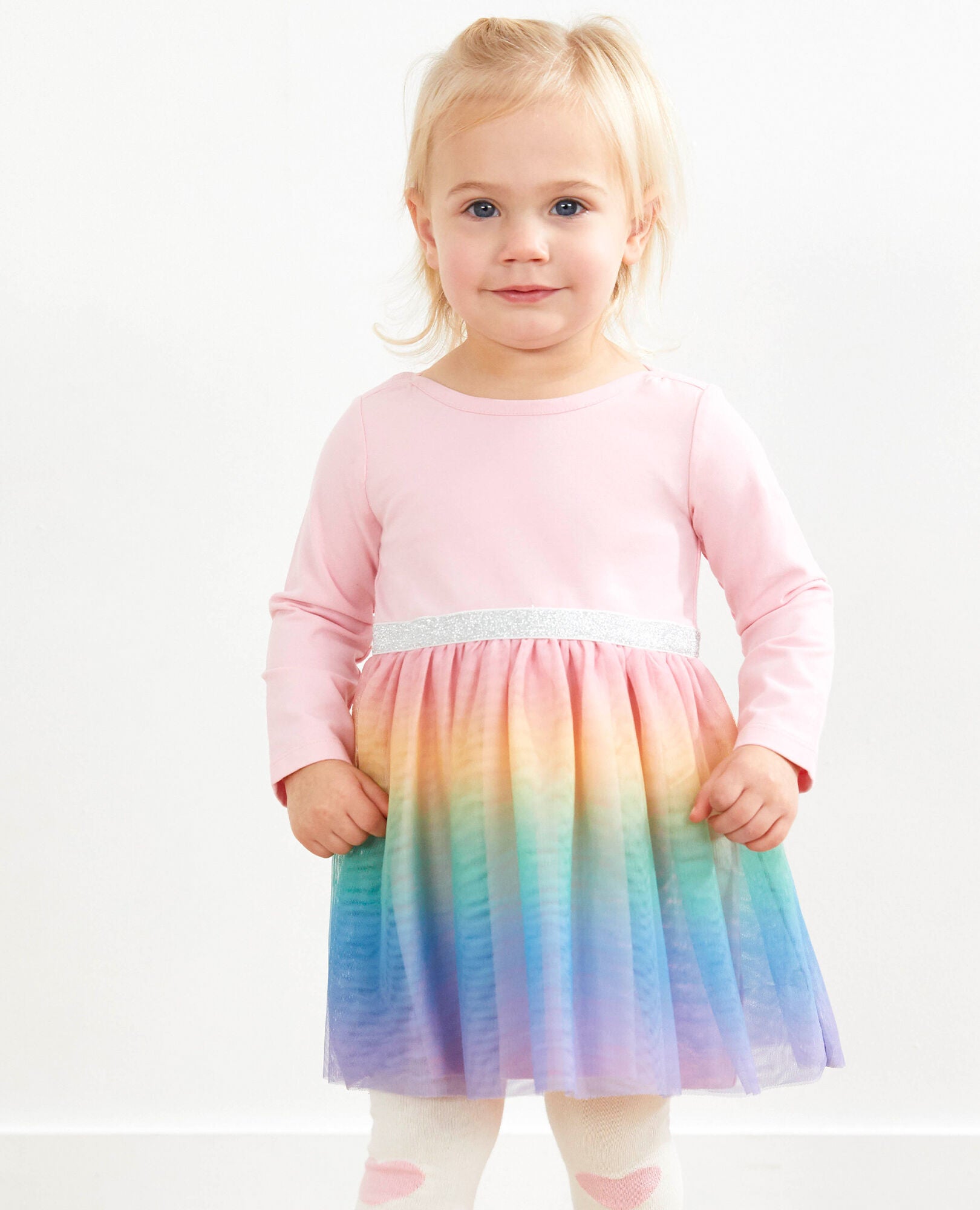 Ombré Dress In Soft Tulle | Hanna Andersson