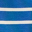 HannaSoft™ Stretch Skin-to-Skin Sleeper in Shadow Blue/Ecru - swatch