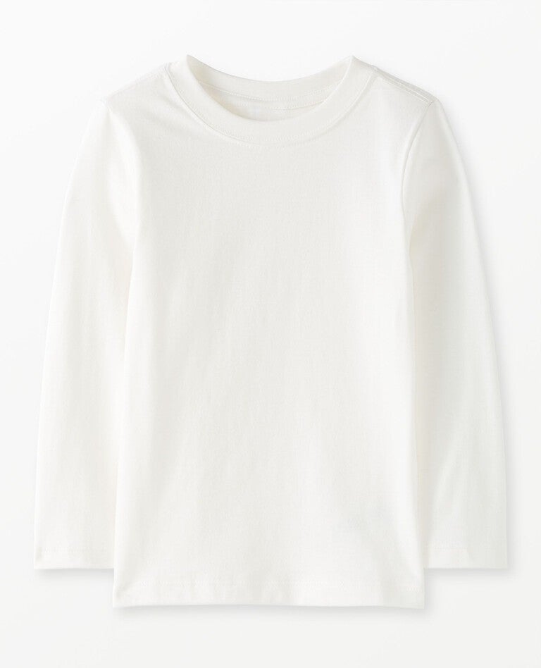 Slim Fit Long Sleeve T-Shirt in Hanna White - main