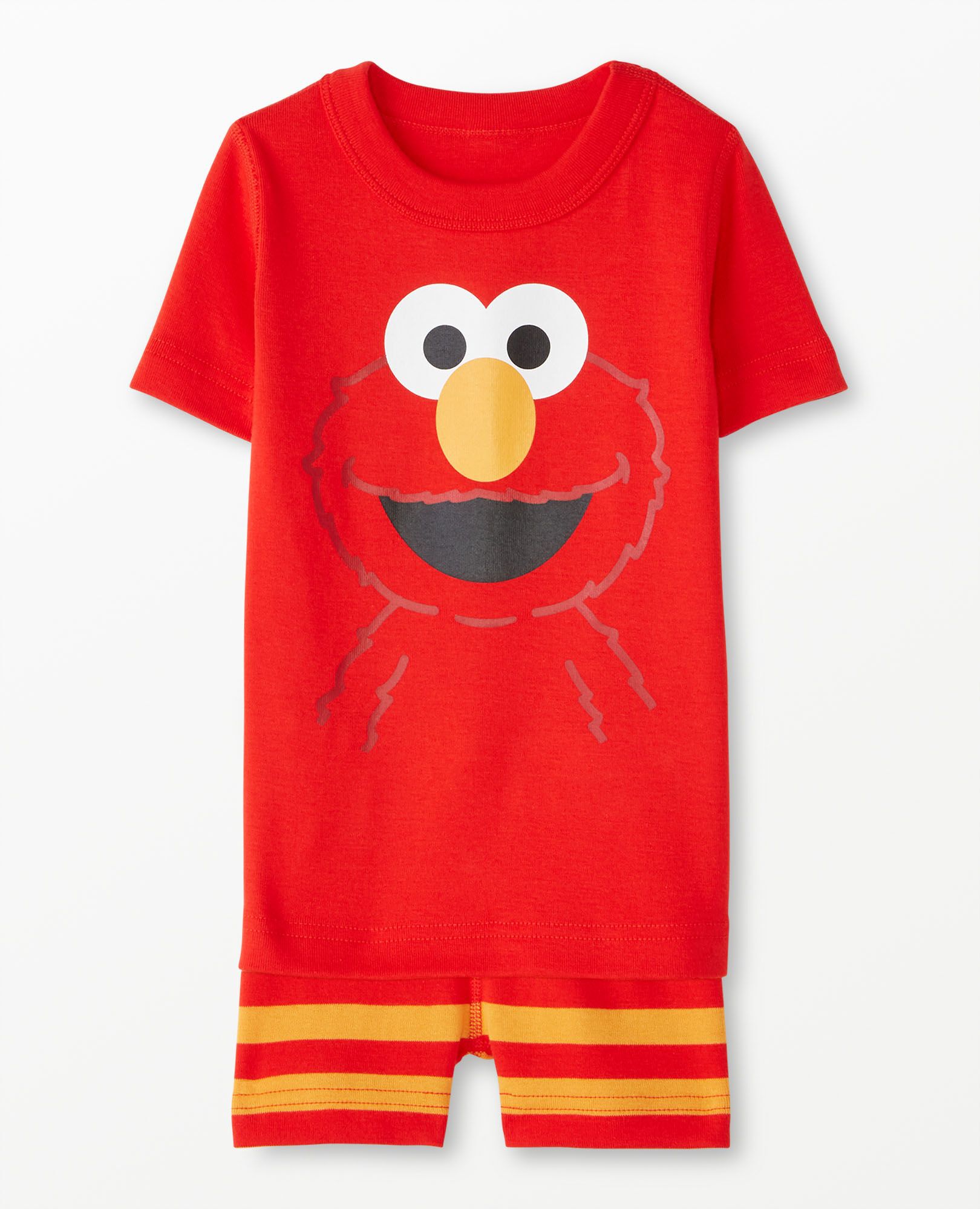 Kids Sesame Street Short John Pajama Set