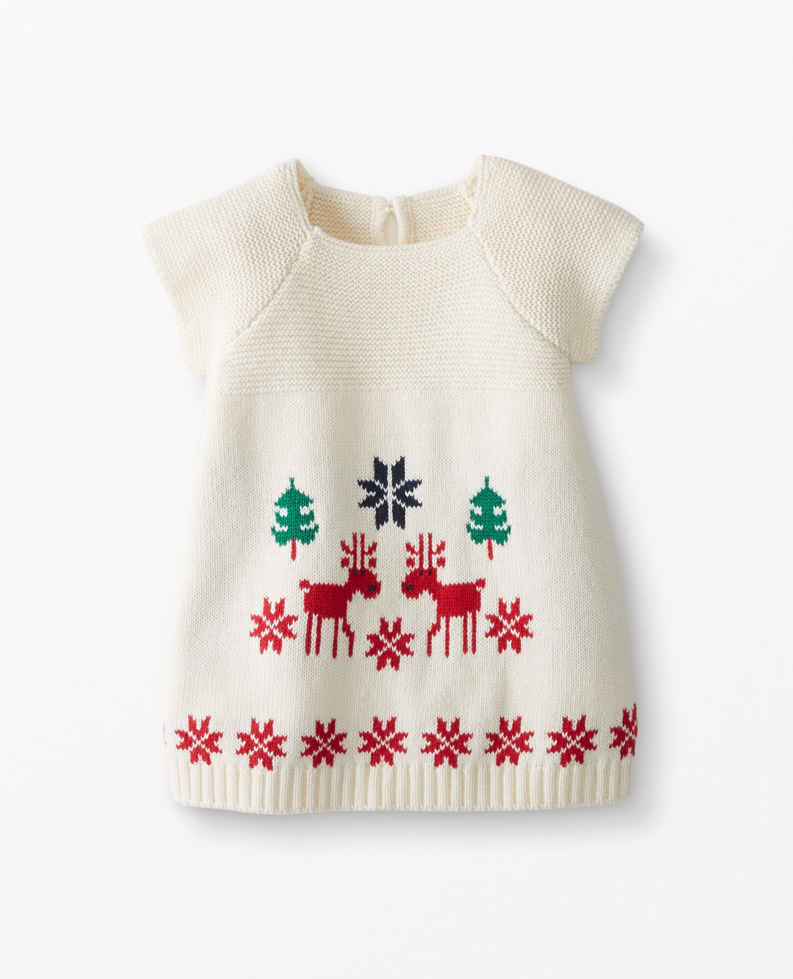 dear deer sweater dress