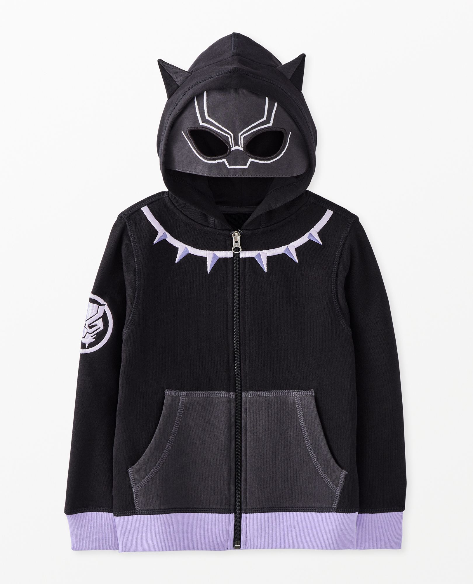 Kids black panther hoodie discount