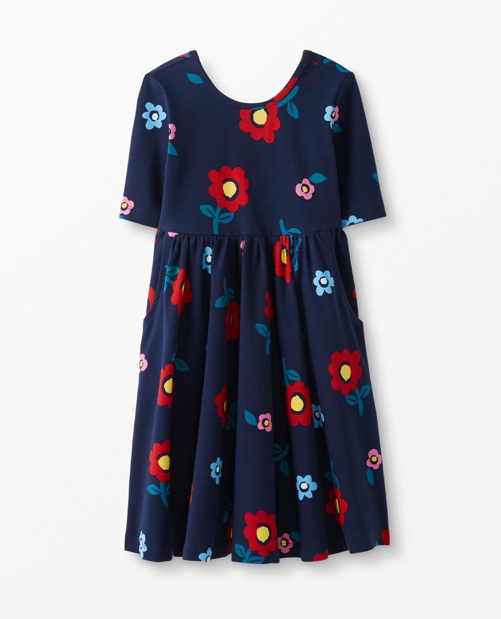 Flower Twirl Dress Hanna Andersson Hanna Me Downs