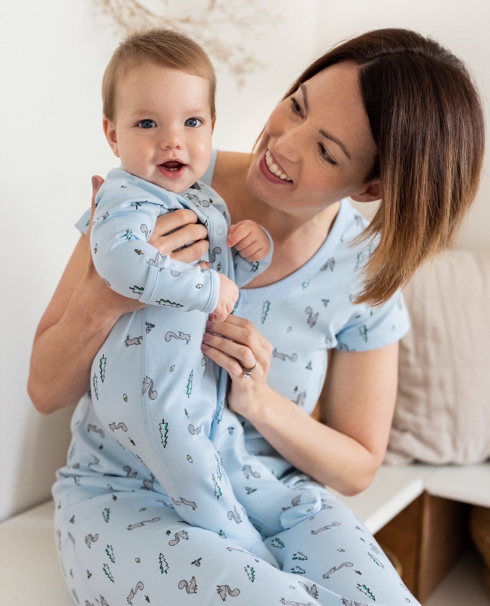 Footed Sleeper In Organic Cotton