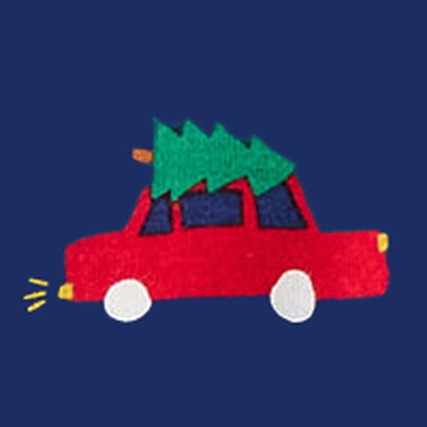 Get the Tree on Navy Blue