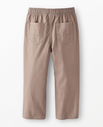 Canvas Pull-On Pants in Cinder Grey - main