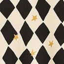 HannaJams™ Pajama Set in Black Harlequin - swatch