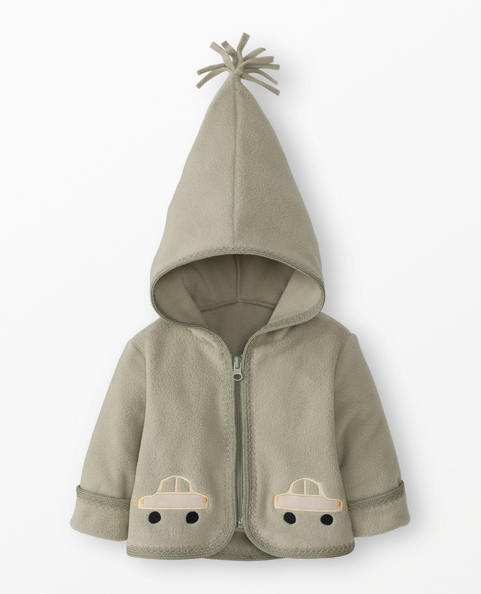 Baby Fleece Jacket in Seagrass - main