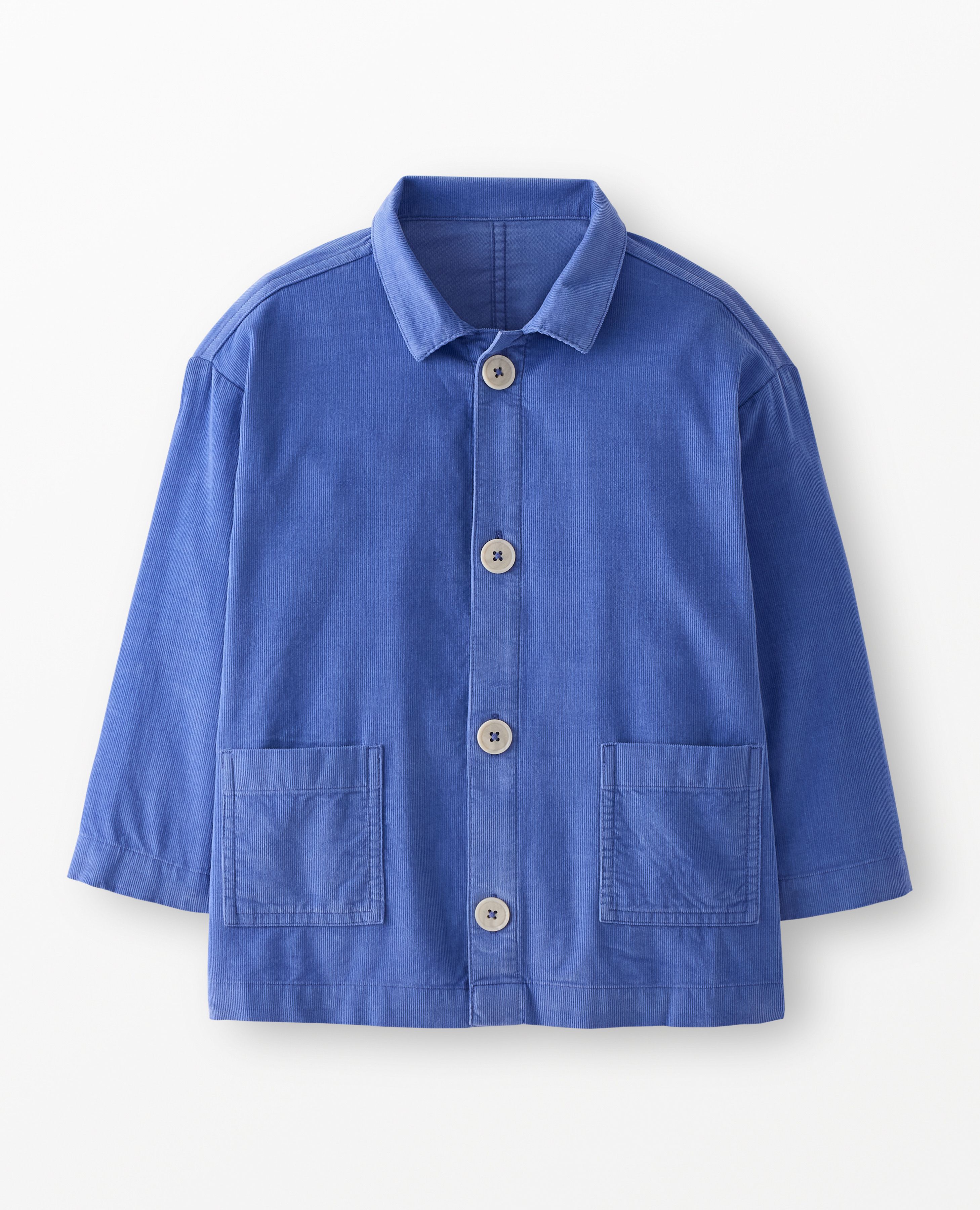 Corduroy Chore Shirt in Blue Yonder - main