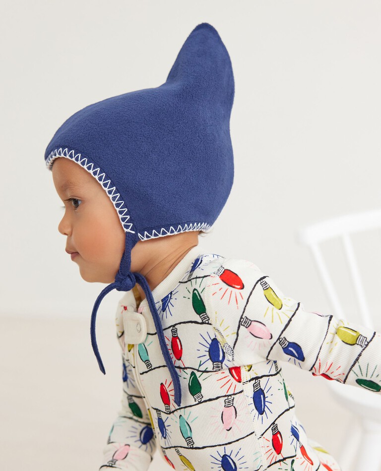 Baby Gnome Hat in Navy Blue - main