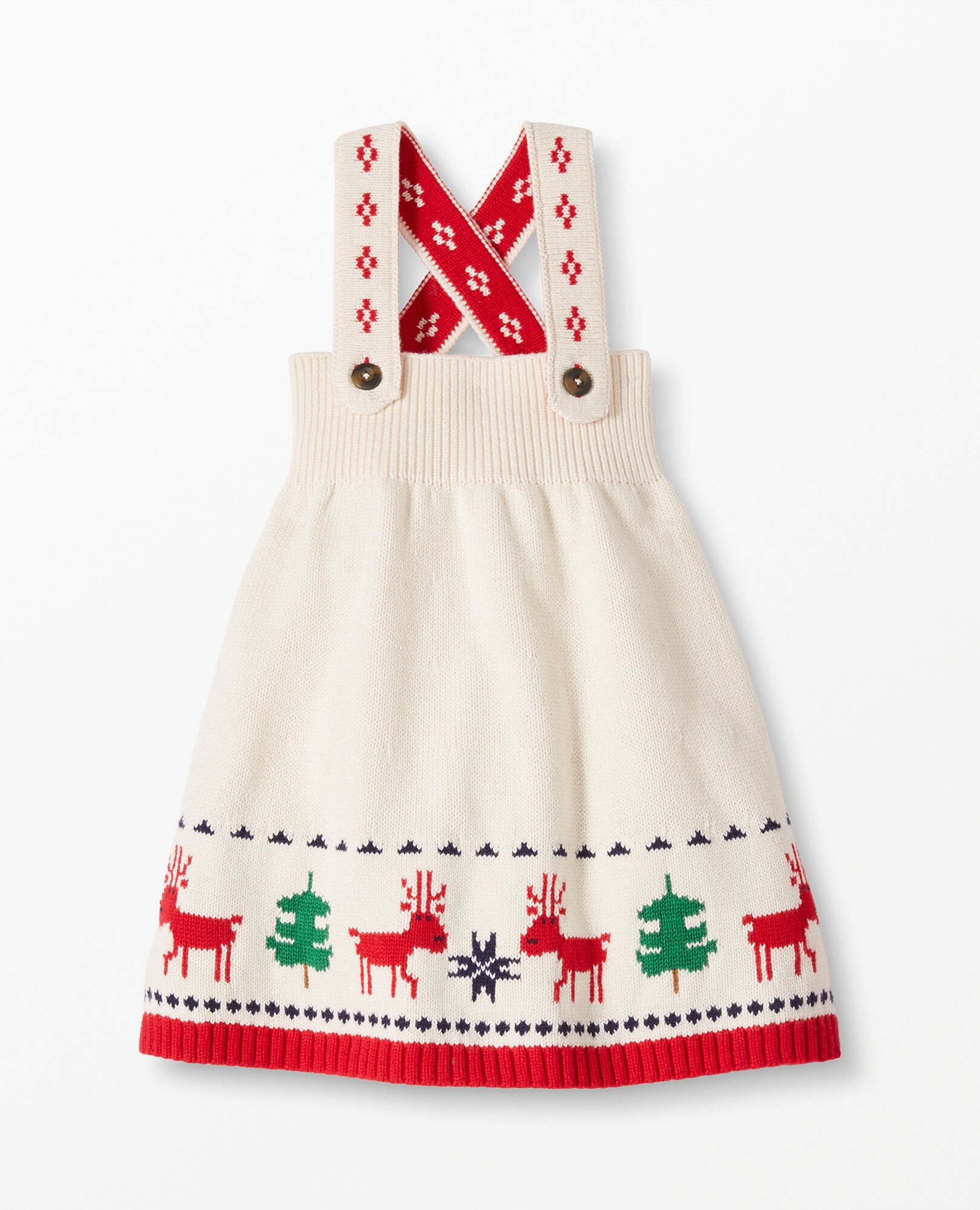 dear deer sweater dress