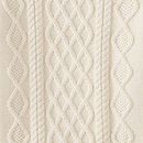 Cable Knit Sweater in Ecru - swatch