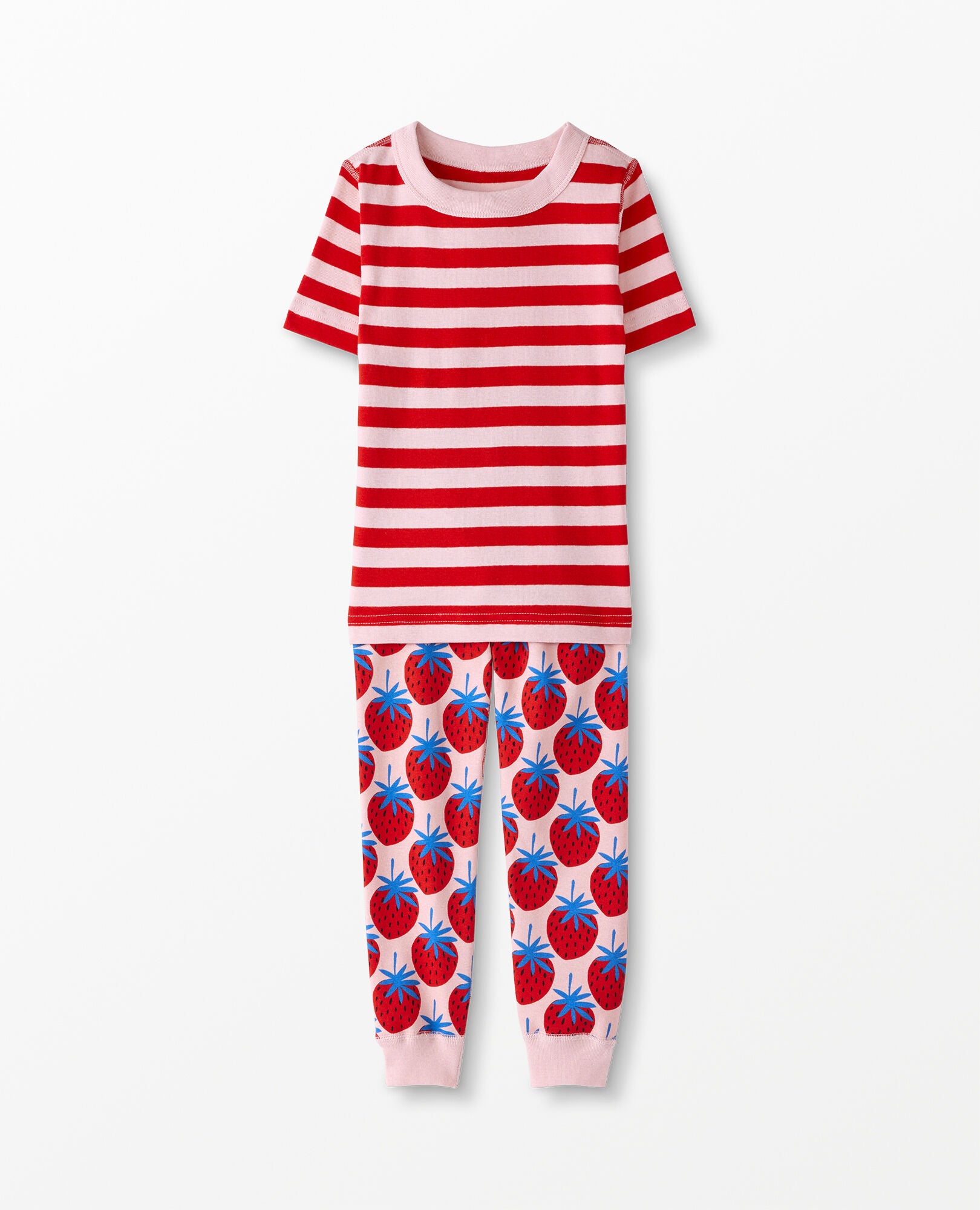 Short Sleeve Long John Pajamas In Organic Cotton Hanna Andersson Hanna Me Downs