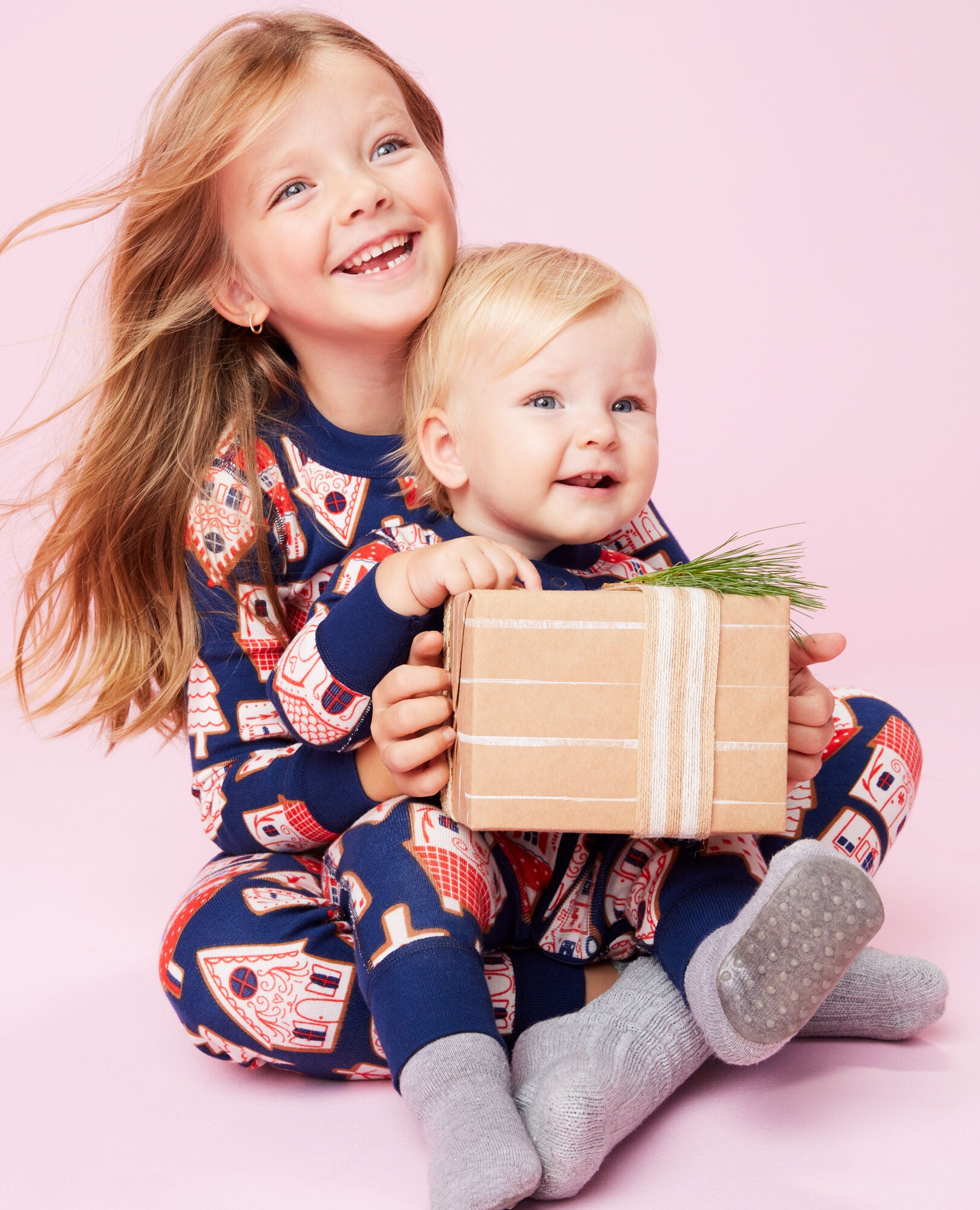 Matching sales gingerbread pajamas