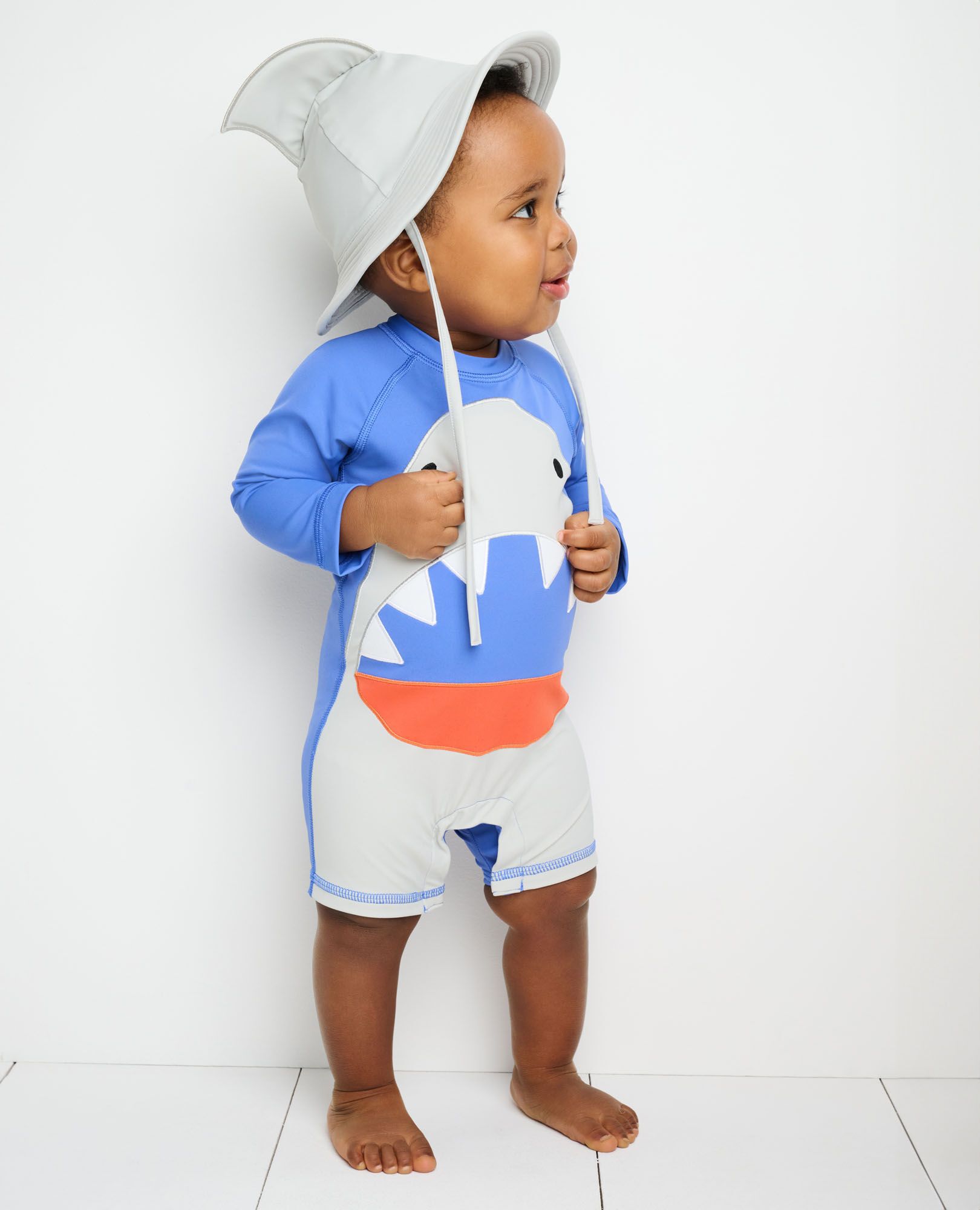 Shark baby swimsuit discount