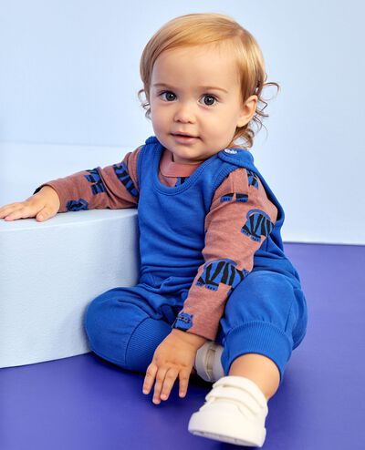 Baby Long Sleeve Bodysuit in Tiger Cubs - main