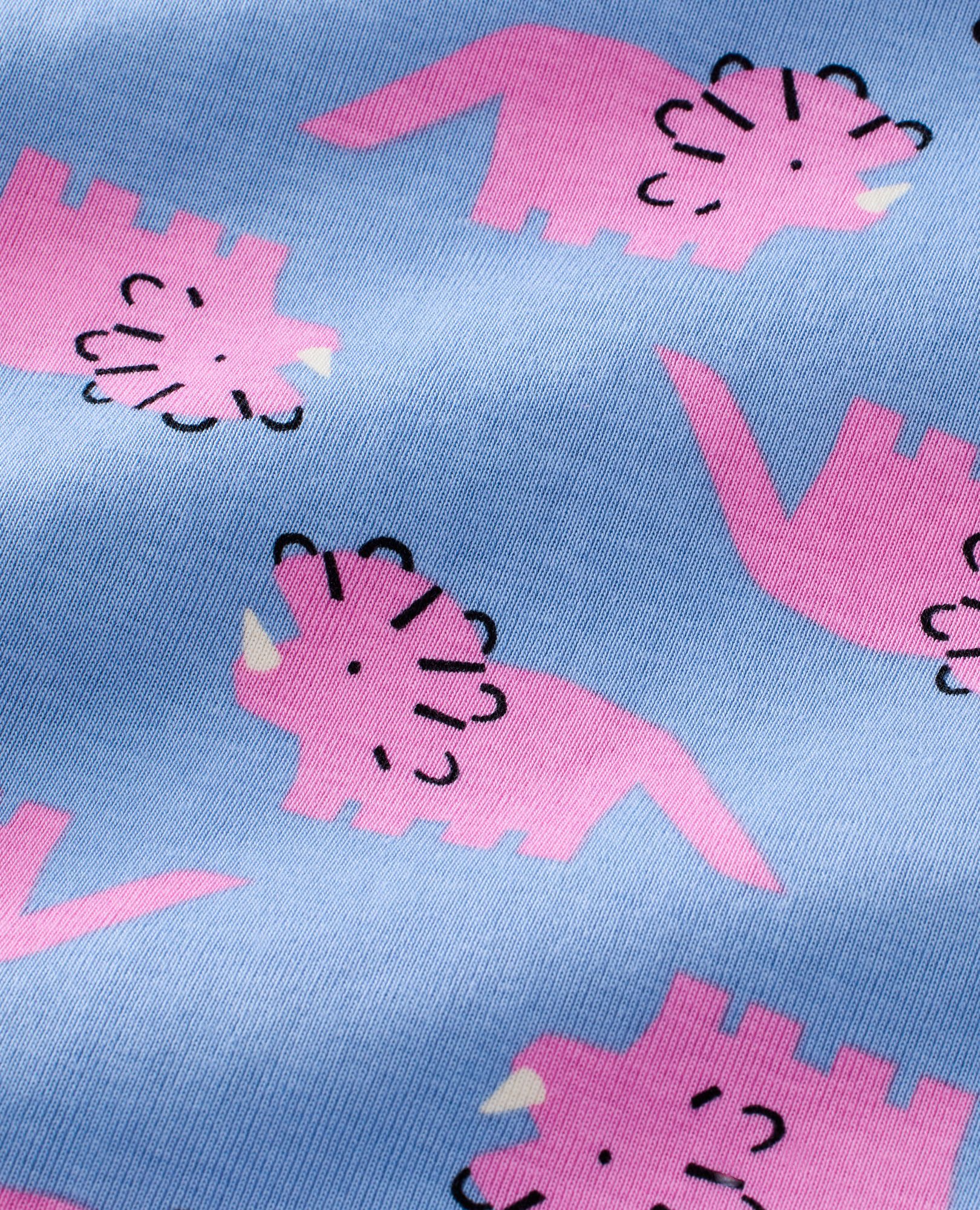 HannaJams™ Pajama Set in Ava the Dino - main