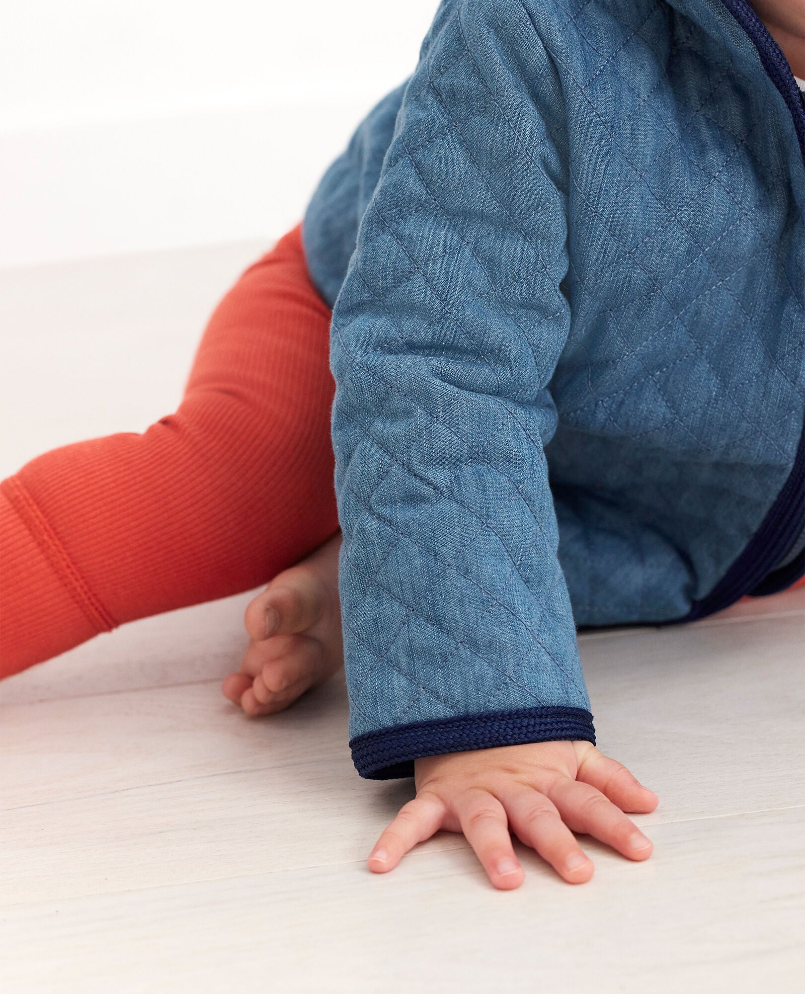 Baby Quilted Chambray Jacket