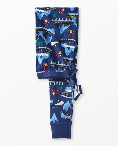 Women's Warner Bros™ Discovery The Polar Express Long John Pajama Pants in Polar Express Family - main