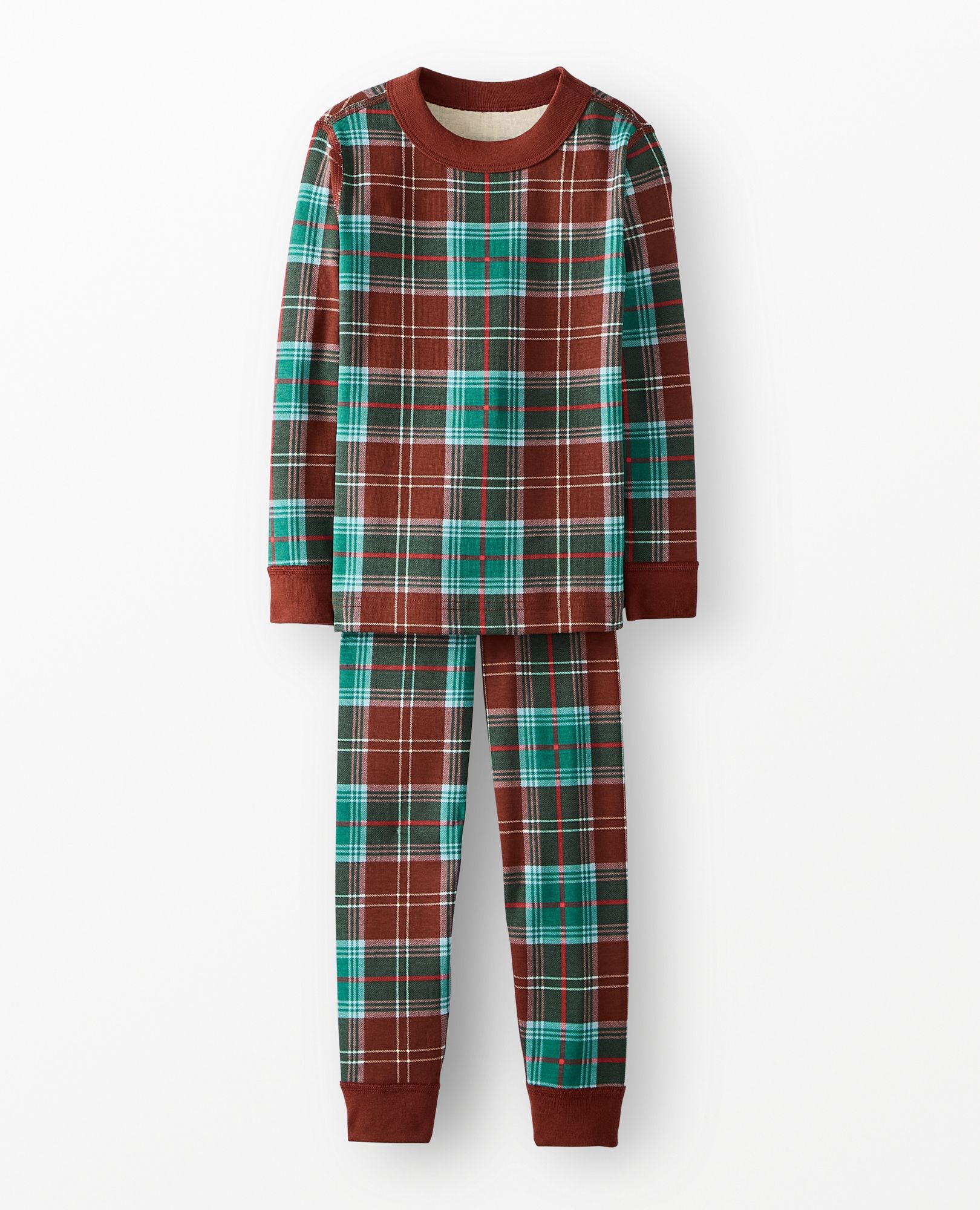 HannaJams™ Plaid Pajama Set in Harvest Plaid - main