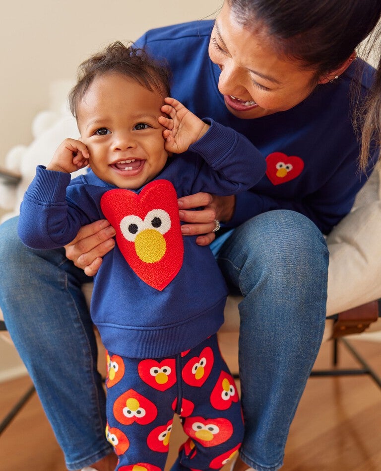 Toddler Sesame Street Valentines Sweatshirt