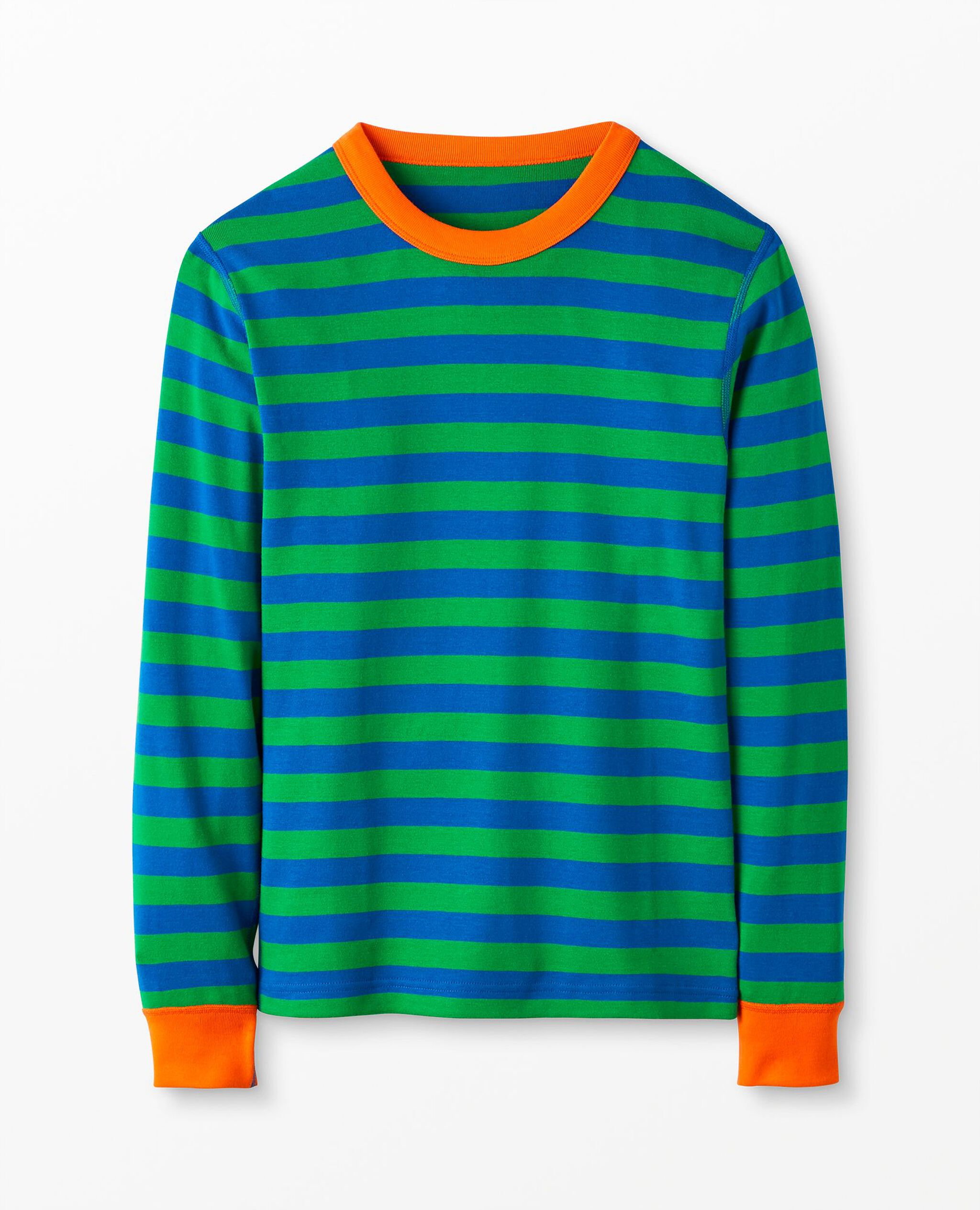 Adult HannaJams™ Pajama Top in Baltic Blue/Jelly Bean - main