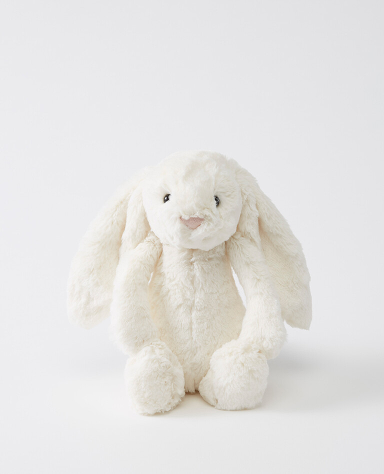 Medium Bashful Bunny By Jellycat in Polar Express Family - main