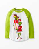 Dr. Seuss Grinch Baseball Tee in Grinch Gifts - main