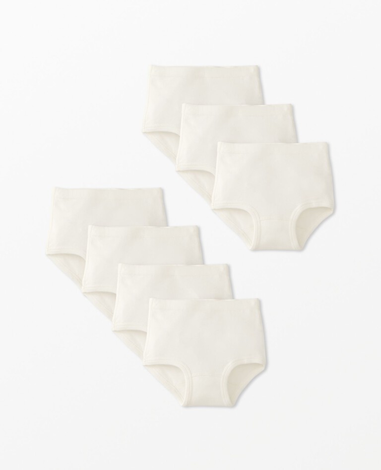 7-Pack Classic Underwear In Organic Cotton in White - main