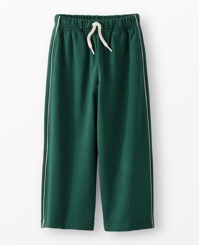 Oversized French Terry Sweatpants in Malachite - main